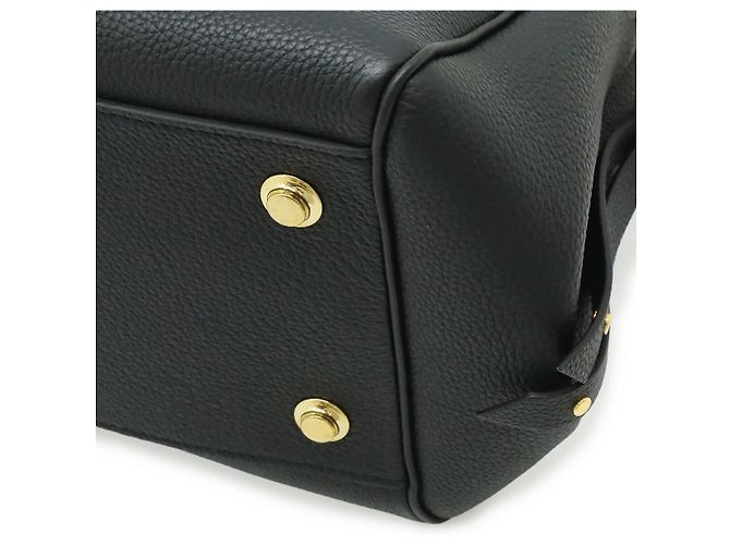 Borsa in pelle Louis Vuitton Mira PM Nero - vista 3