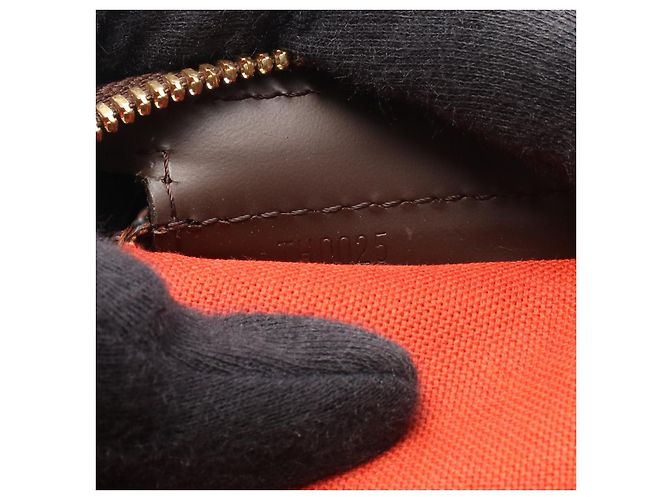Borsa Tote Louis Vuitton Damier Ebene Chelsea Marrone - vista 3