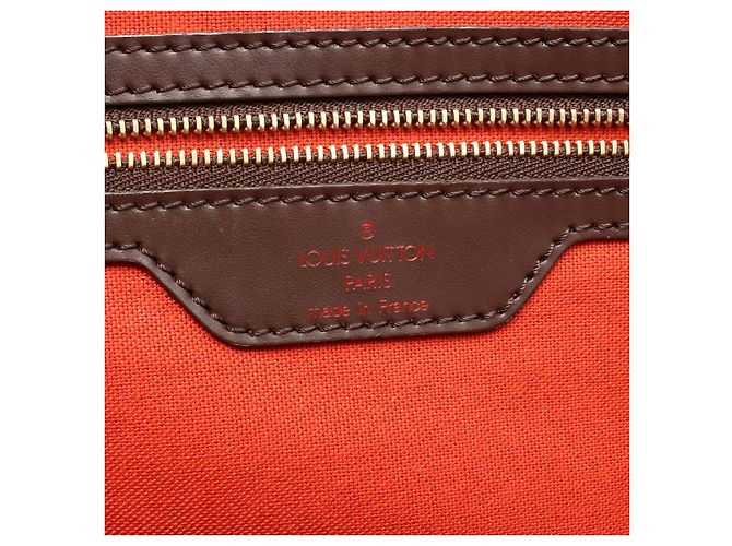 Borsa Tote Louis Vuitton Damier Ebene Chelsea Marrone - vista 6