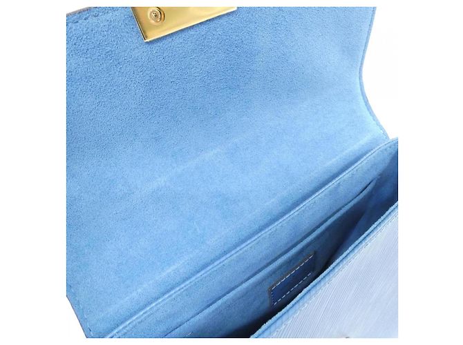 Borsa Louis Vuitton Epi Blu - vista 10
