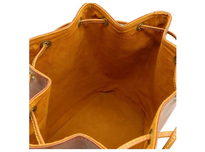 Louis Vuitton Epi Shoulder Bag Metallic Bronze - view 5
