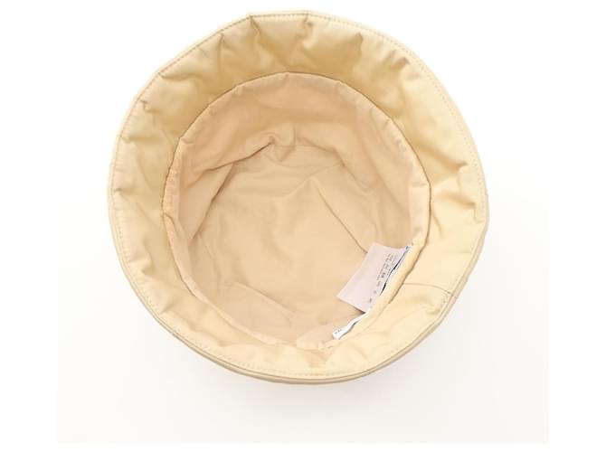 Cappello bucket in Re-Nylon Prada Marrone Beige - vista 3