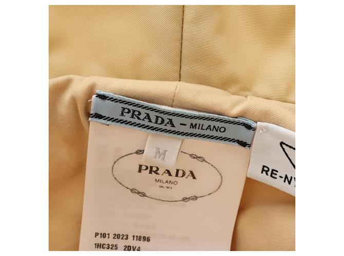 Cappello bucket in Re-Nylon Prada Marrone Beige - vista 4
