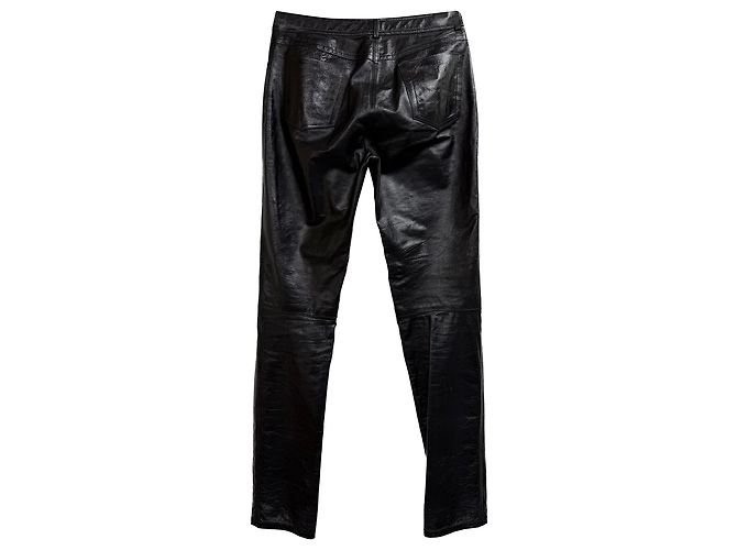 Etro Lederhose in Schwarz Viscose - Ansicht 2