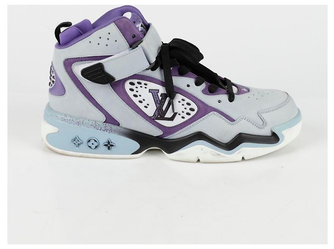 Louis Vuitton Baskets Trainer LV Taille Multicolore - vue 2