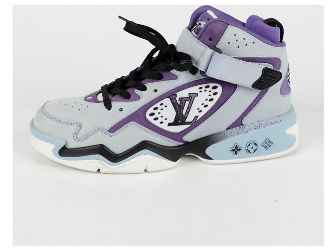 Louis Vuitton Baskets Trainer LV Taille Multicolore - vue 5