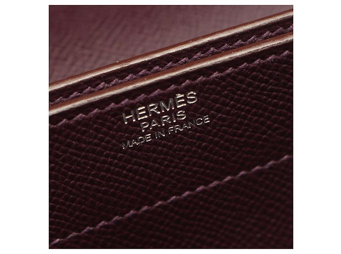 Hermès Valigetta Hermes Leather Kelly Depeche 34 Porpora - vista 7