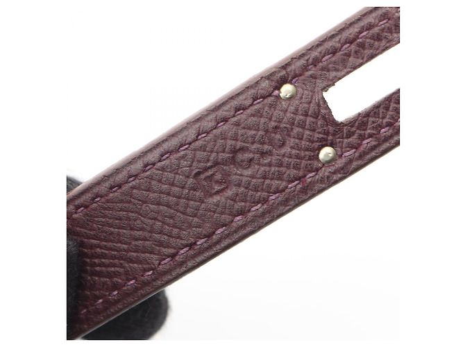 Hermès Valigetta Hermes Leather Kelly Depeche 34 Porpora - vista 8