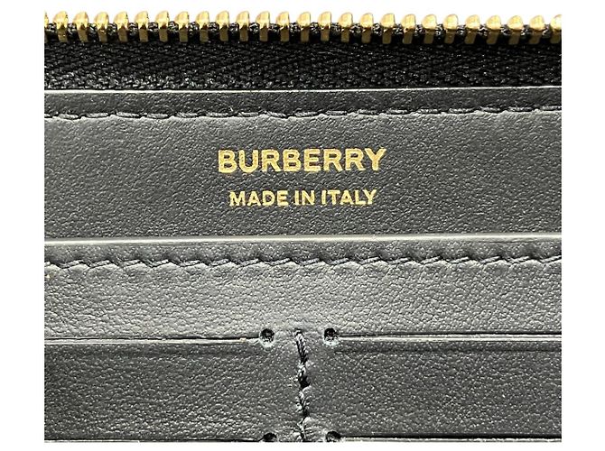 Portafoglio lungo in pelle Lola Burberry Nero - vista 4