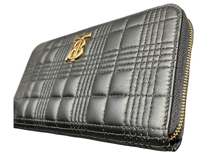 Portafoglio lungo in pelle Lola Burberry Nero - vista 7