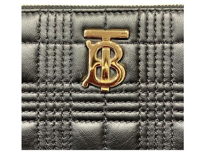Portafoglio lungo in pelle Lola Burberry Nero - vista 8