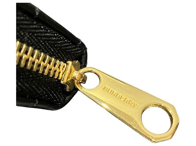 Portafoglio lungo in pelle Lola Burberry Nero - vista 9