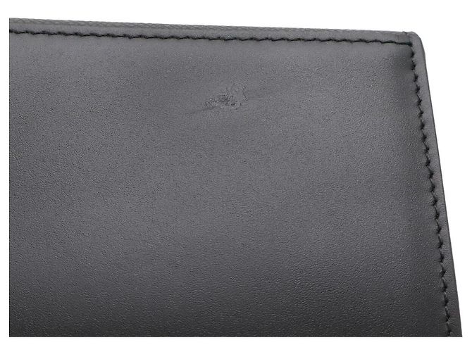Fendi Leder FF Diamond Chain Wallet Clutch Schwarz - Ansicht 4
