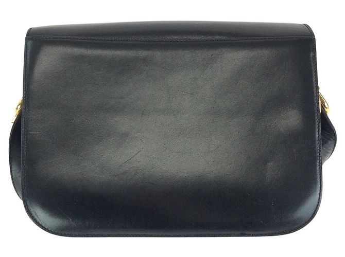 Céline Borsa a tracolla in pelle Celine Nero - vista 2