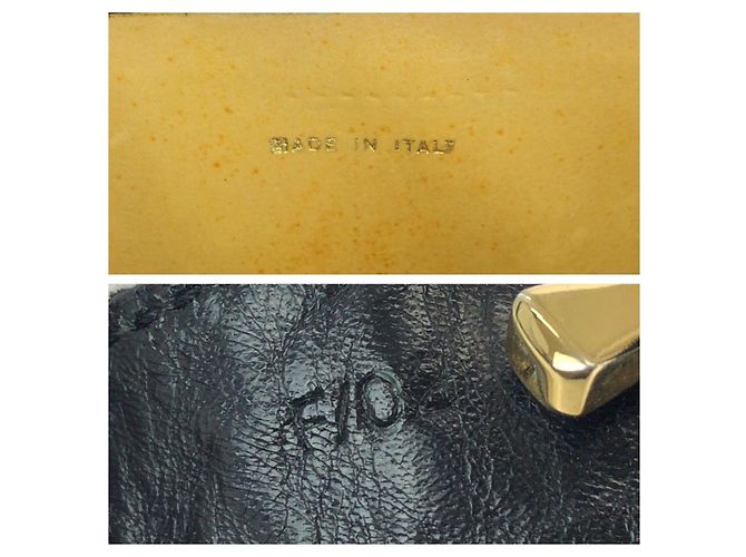 Céline Borsa a tracolla in pelle Celine Nero - vista 4