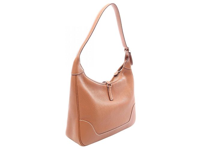 Hermès Borsa a tracolla in pelle Hermes Trim 31 Marrone - Ansicht 6