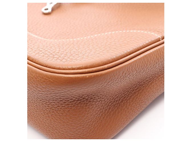 Hermès Borsa a tracolla in pelle Hermes Trim 31 Marrone - Ansicht 8