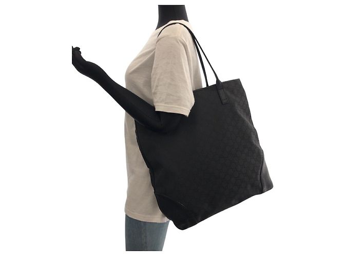 Gucci Nylon Tote Bag Schwarz - Ansicht 7