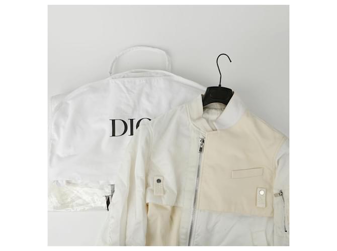 Dior Giacca Bomber Bianco - vista 3