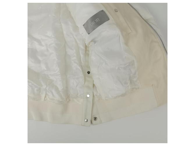 Dior Giacca Bomber Bianco - vista 9