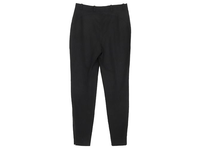 Hermès Pantalón de lana Talla Gris - vista 2