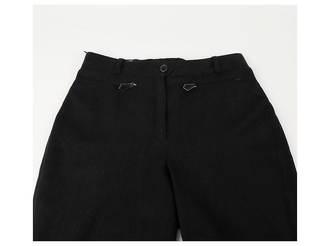 Hermès Pantalón de lana Talla Gris - vista 3