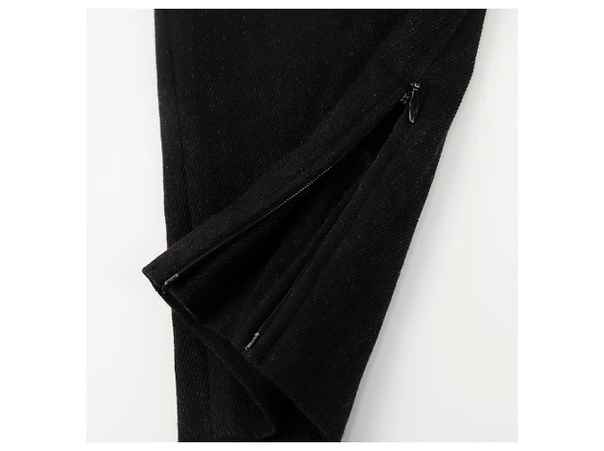 Hermès Pantalón de lana Talla Gris - vista 9