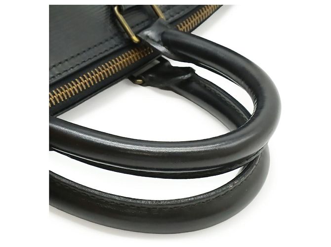 Borsa Boston Louis Vuitton Keepall45 Epi Nero - vista 4