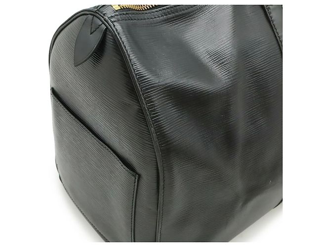 Borsa Boston Louis Vuitton Keepall45 Epi Nero - vista 7