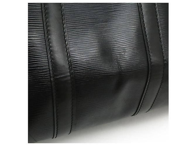 Borsa Boston Louis Vuitton Keepall45 Epi Nero - vista 8
