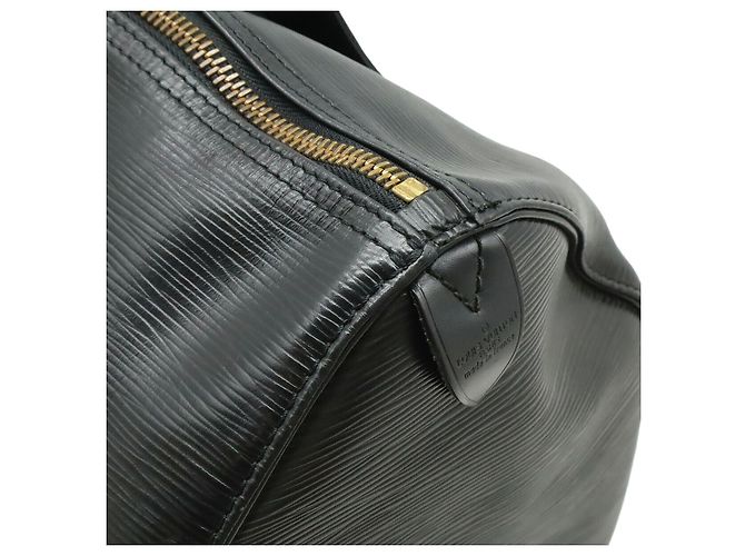 Borsa Boston Louis Vuitton Keepall45 Epi Nero - vista 9