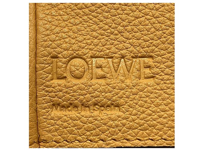 Borsa Hammock in pelle di vitello Loewe Arancione - vista 4