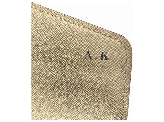 Cartera Sarah Damier Azur Louis Vuitton Blanco - vista 8