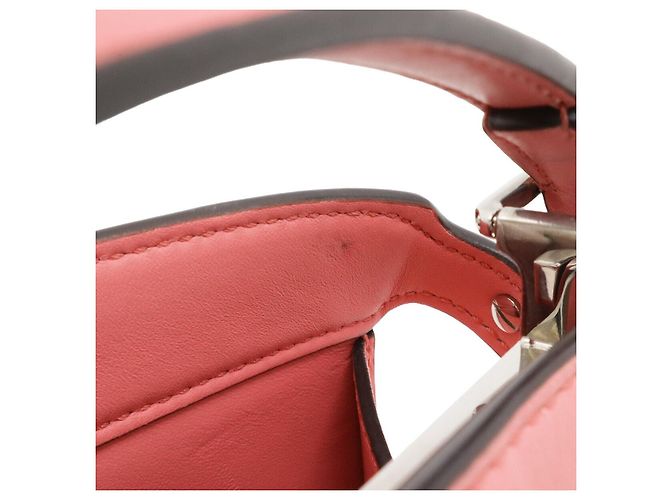Borsa Fendi Peekaboo ISeeU Petite Rosa - vista 8