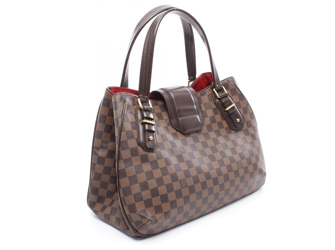 Borsa Louis Vuitton Griet Damier Marrone - vista 2