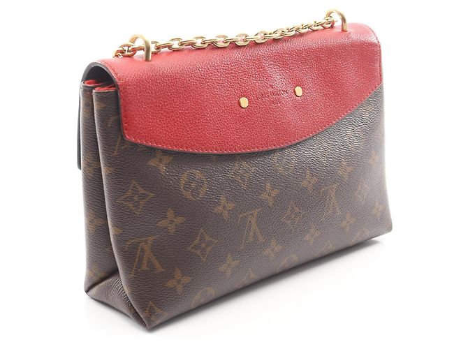 Borsa a Spalla Louis Vuitton Saint Placide Monogram Marrone - vista 2