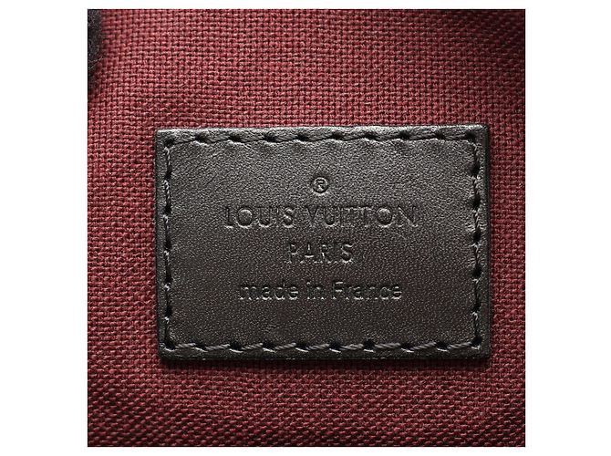 Borsa a tracolla Louis Vuitton Torres PM Monogram Macassar Marrone - vista 4