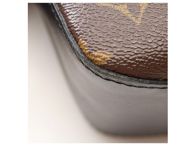 Borsa a tracolla Louis Vuitton Torres PM Monogram Macassar Marrone - vista 6