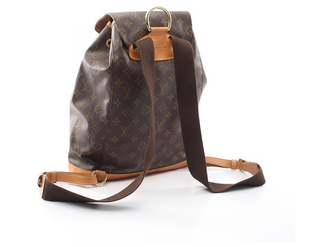 Zaino Louis Vuitton Monogram Marrone - vista 2