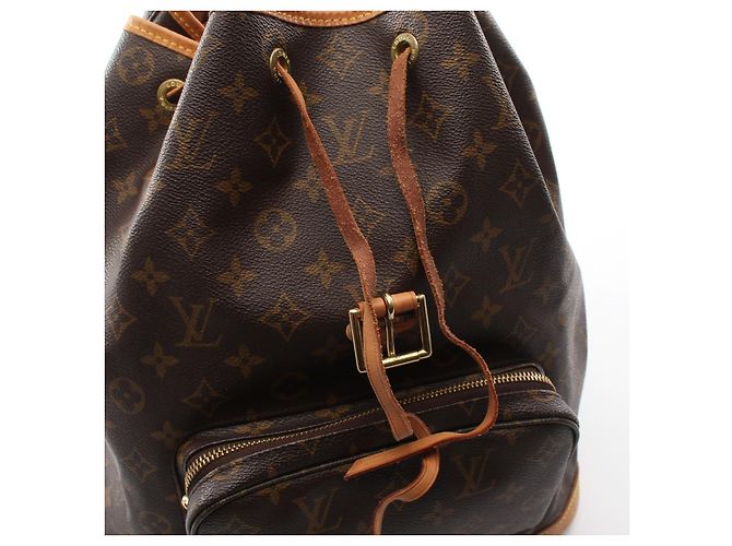 Zaino Louis Vuitton Monogram Marrone - vista 9