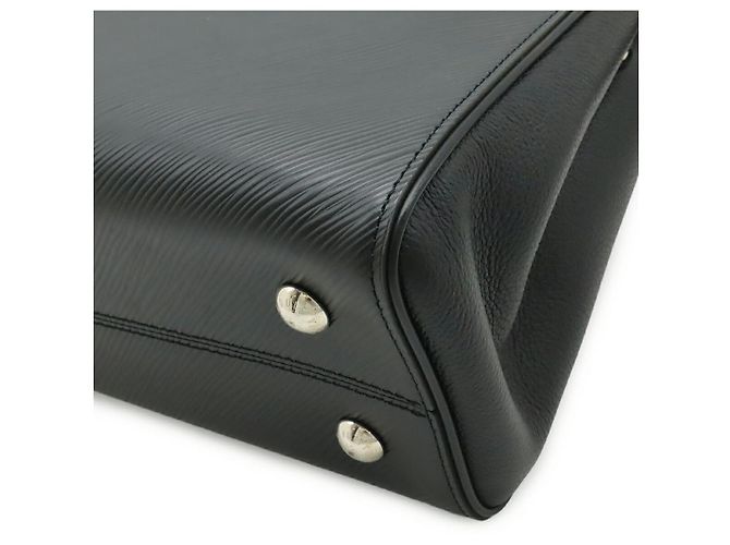 Borsa Louis Vuitton Epi Leather Grenelle Tote PM Nero - vista 3
