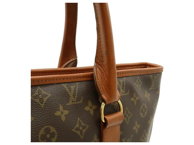 Borsa Tote Louis Vuitton Monogram Marrone - vista 8