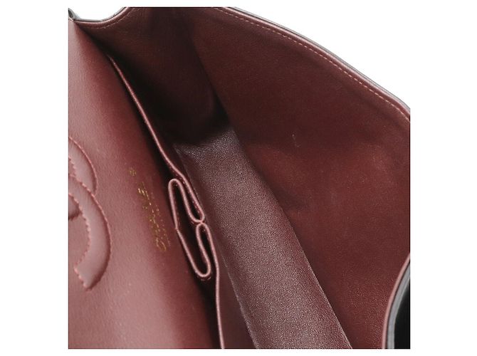 Borsa a tracolla Chanel Matelasse 25 in agnello Nero - vista 7