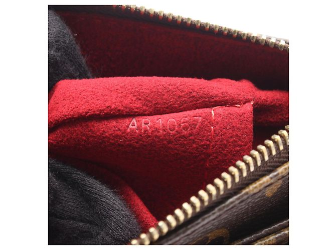Borsa a tracolla Louis Vuitton Vivasite Monogram Marrone - vista 5