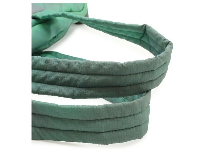 Borsa Boston 2way Matelasse Chanel Verde - vista 5
