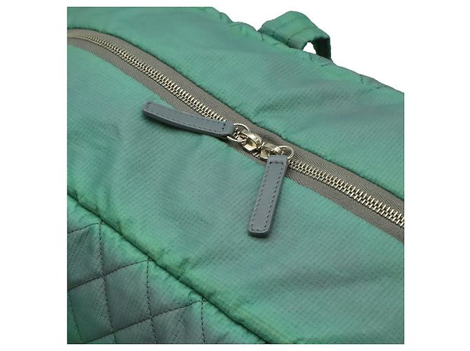 Borsa Boston 2way Matelasse Chanel Verde - vista 6