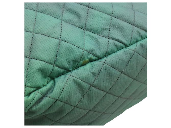 Borsa Boston 2way Matelasse Chanel Verde - vista 8