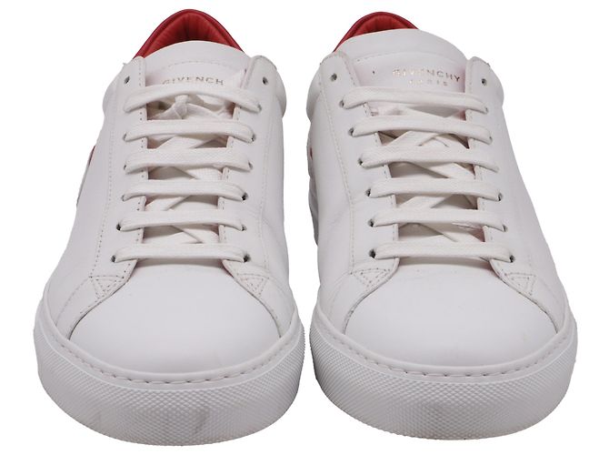 Sneakers Givenchy Reverse Urban Knots in pelle bianca Bianco Crudo - vista 2