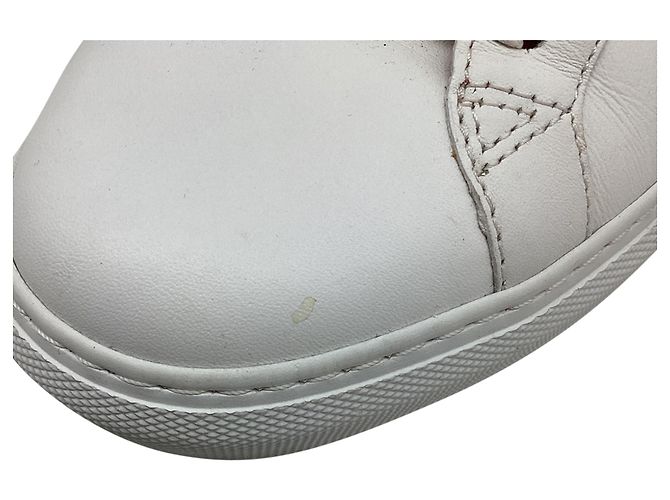 Sneakers Givenchy Reverse Urban Knots in pelle bianca Bianco Crudo - vista 7