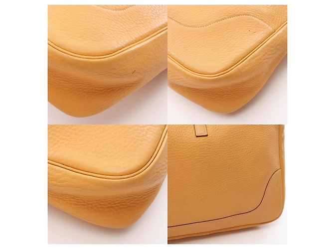 Hermès Borsa a tracolla in pelle Hermes Trim 35 Marrone - vista 4